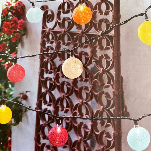 Opalhouse Holiday Opal House Multi Color Incandescent Indooroutdoor String Lights Poshmark